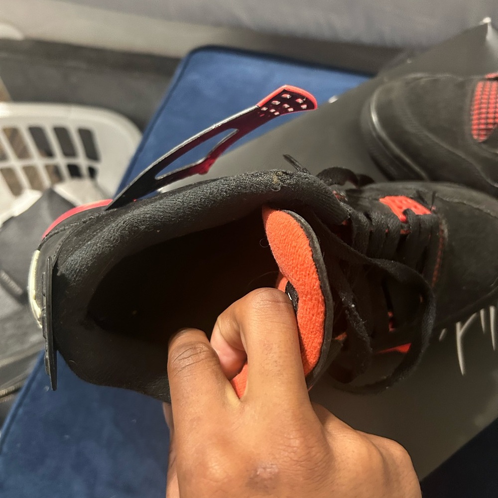 Black and Red Men's Sneakers